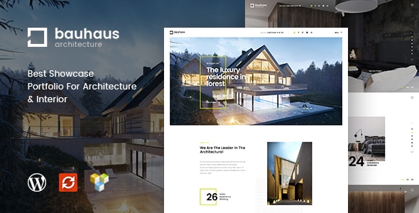 Bauhaus - Architecture & Interior WordPress Theme Logo